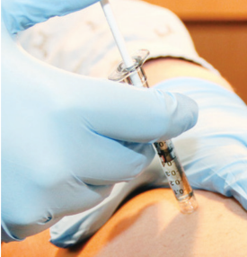 Completing the IM injection